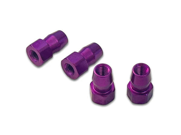 GRK 4.8mm Aluminum Shock Absorber Ball Joint (Purple) (4)