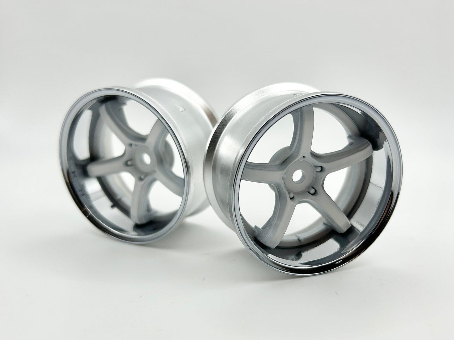 Jantes WORK EMOTION T5R 2P CHROME/BLANC offset 6mm - LAB