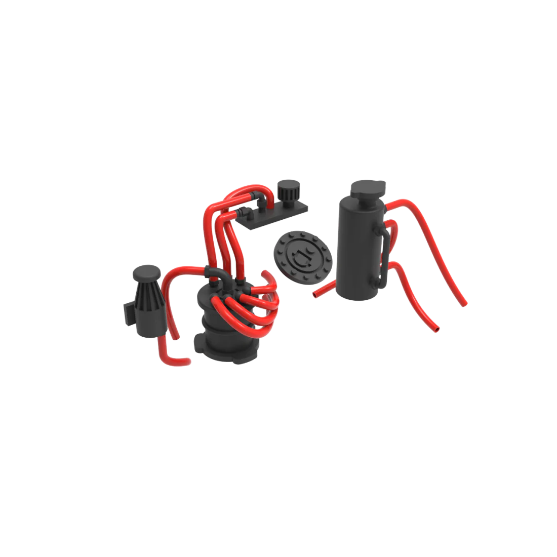 Accessoires personnalisés arrière pour carrosserie modelisme RcDrift 1/10 - RC ARLOS