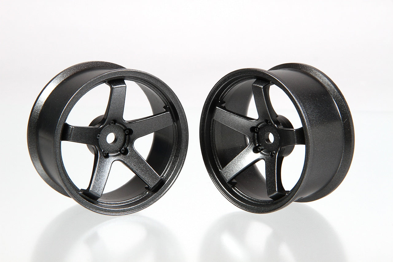 SHIBAWHEEL F23 OFF+5 (Gun-Metal) (2) 