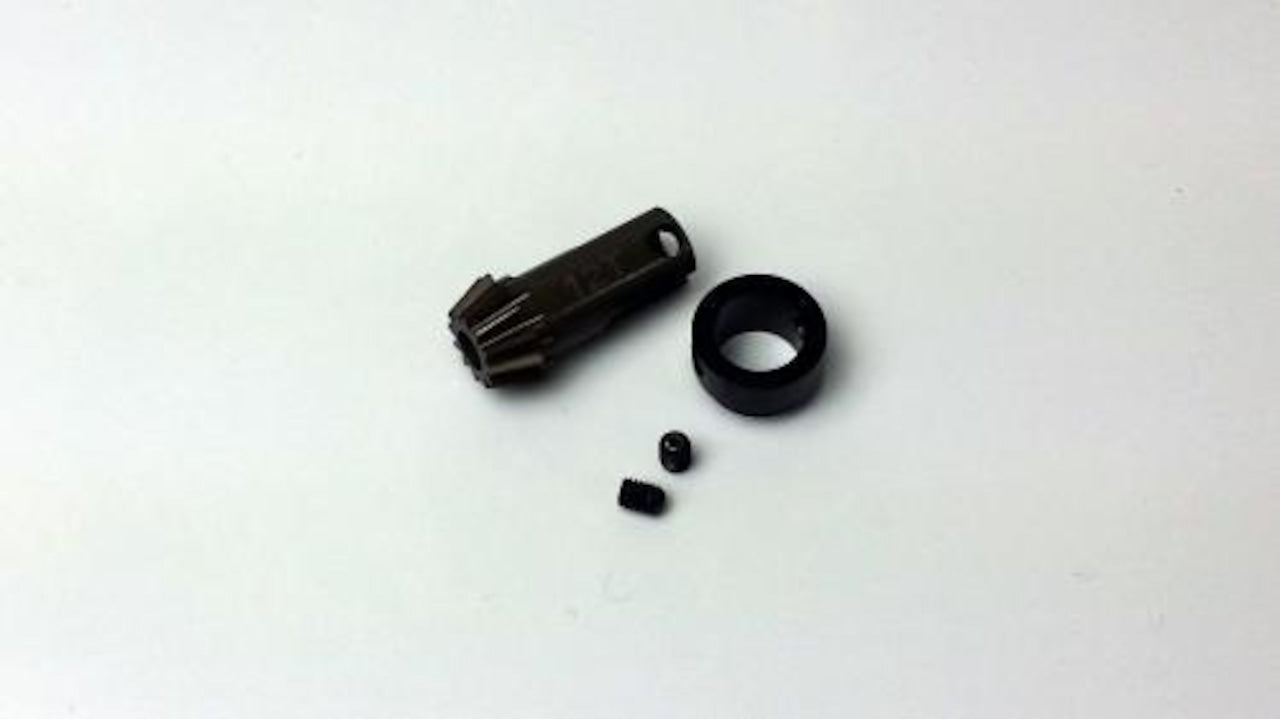 12T bevel gear reduction