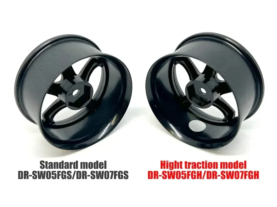 Shibawheels F23 Offset +5 Gun Métal HighTraction