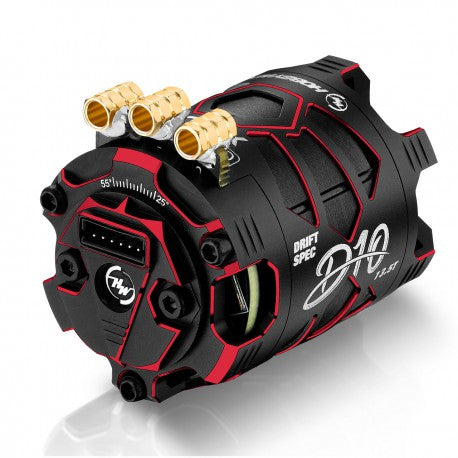 HOBBYWING D10 Brushless Drift Motor 13.5T Red