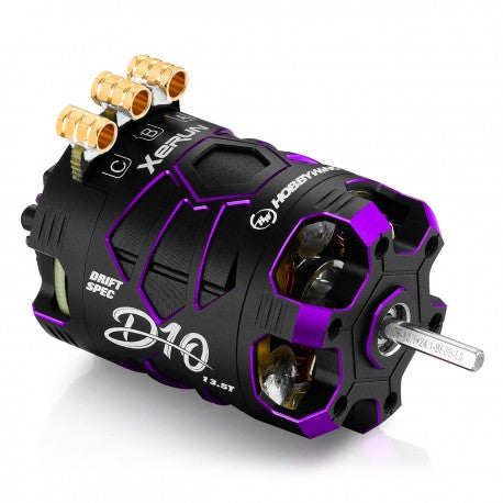 HOBBYWING D10 Brushless Drift Motor 13.5T Purple