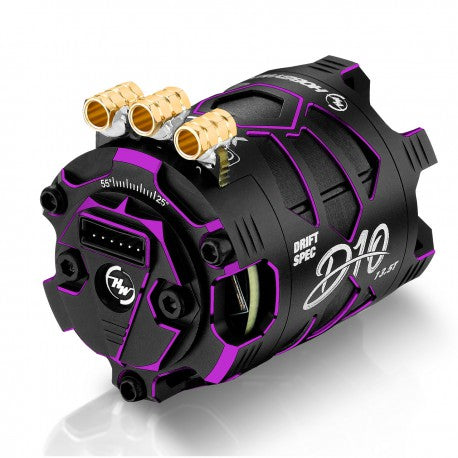 HOBBYWING D10 Brushless Drift Motor 13.5T Purple