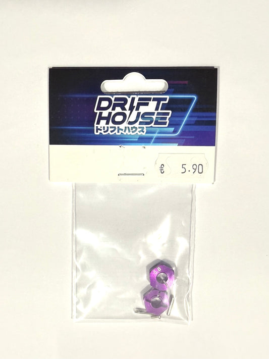 Hexagone roue violet