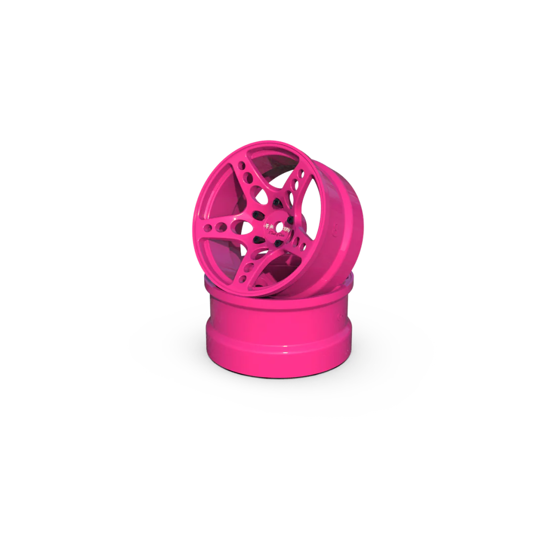 Jantes R-Fighter Offset 6mm ROSE (2pcs) - RC ARLOS