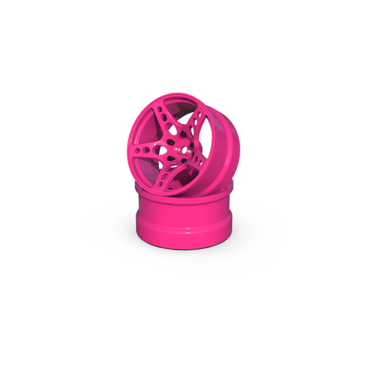 Jantes R-Fighter Offset 6mm ROSE (2pcs) - RC ARLOS