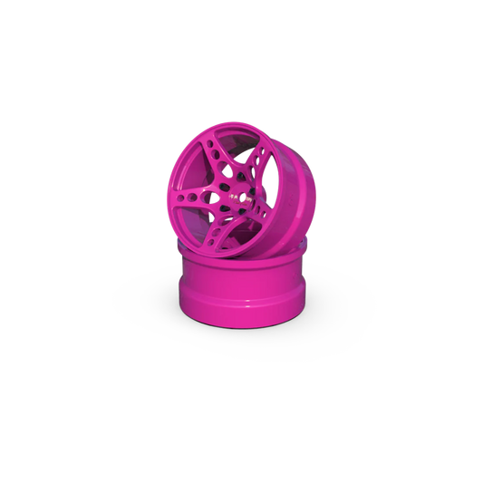 Jantes R-Fighter Offset 6mm VIOLET (2pcs) - RC ARLOS