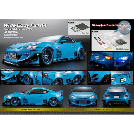 Kit carrosserie Full Kit No1 for Toyota 86 & Subaru BRZ KILLERBODY