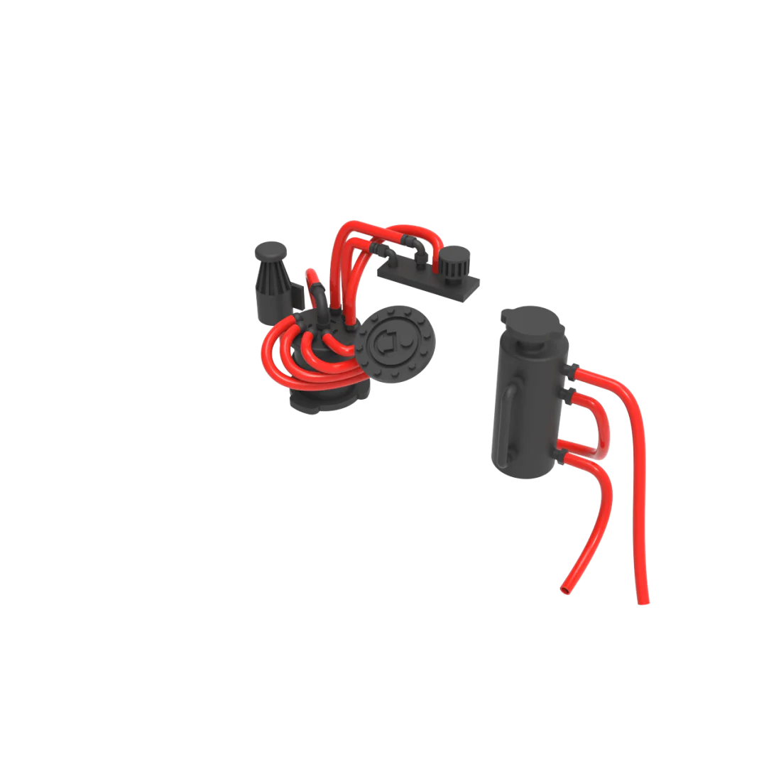 Accessoires personnalisés arrière pour carrosserie modelisme RcDrift 1/10 - RC ARLOS