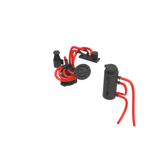 Accessoires personnalisés arrière pour carrosserie modelisme RcDrift 1/10 - RC ARLOS