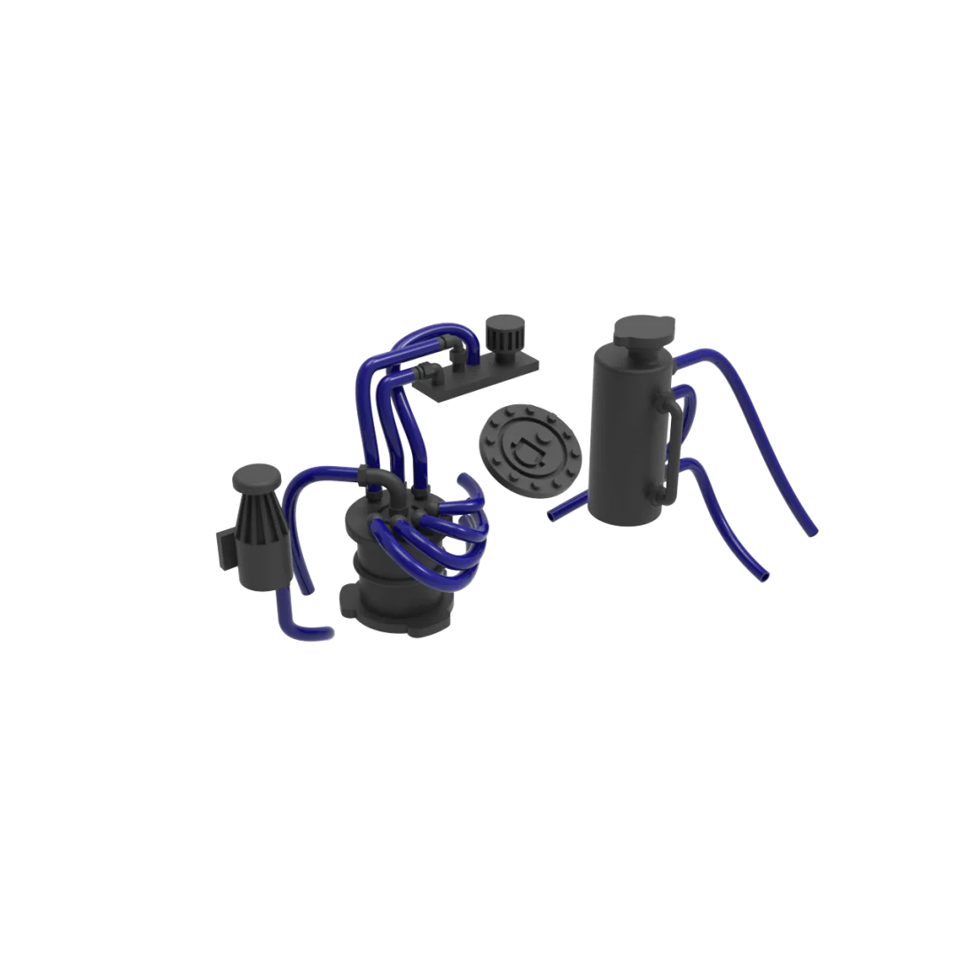 Accessoires personnalisés arrière pour carrosserie modelisme RcDrift 1/10 - RC ARLOS