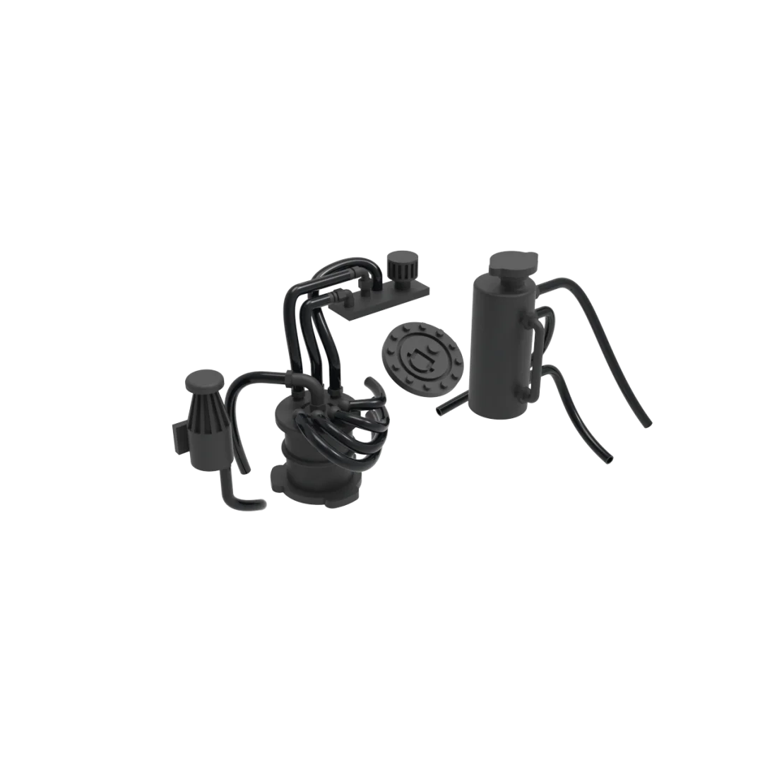 Accessoires personnalisés arrière pour carrosserie modelisme RcDrift 1/10 - RC ARLOS