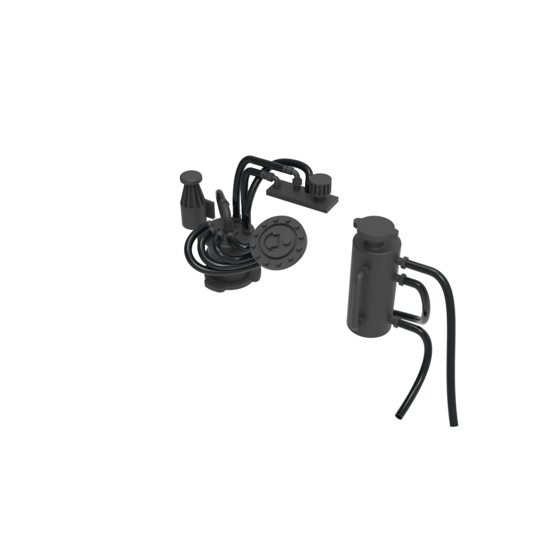 Accessoires personnalisés arrière pour carrosserie modelisme RcDrift 1/10 - RC ARLOS