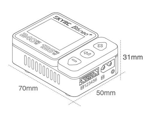 B6 Neo+ DC smart charger (240W)