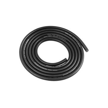 Fil silicone 14AWG (2,12mm²) noir - 1m