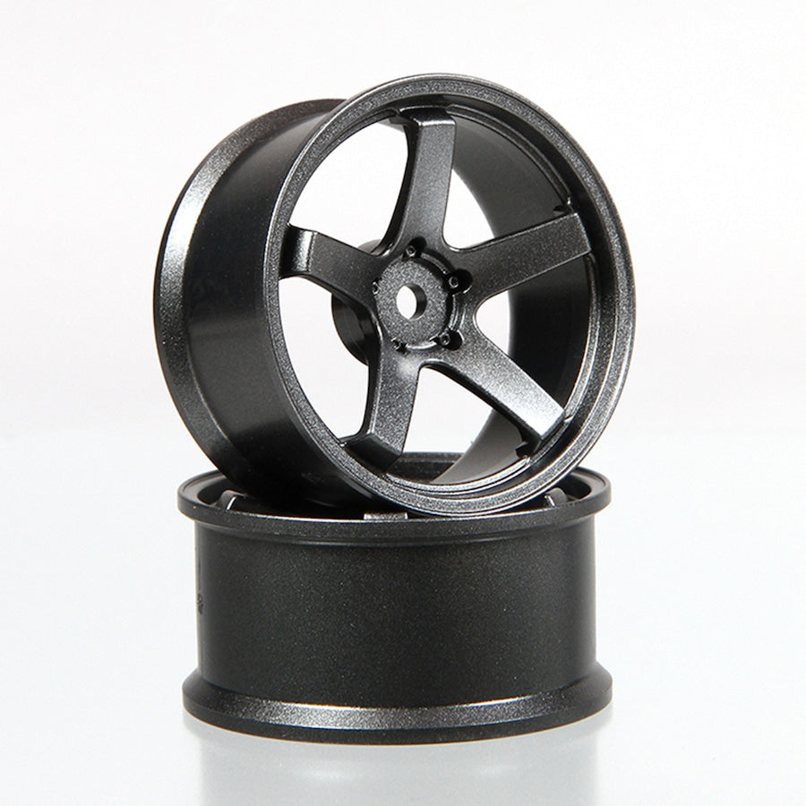 SHIBAWHEEL F23 OFF+5 (Gun-Metal) (2) 