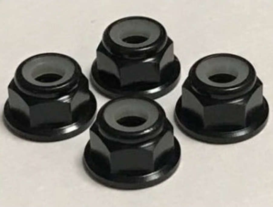 Ecrou de roues M4 7mm INTEGRA noir (4)